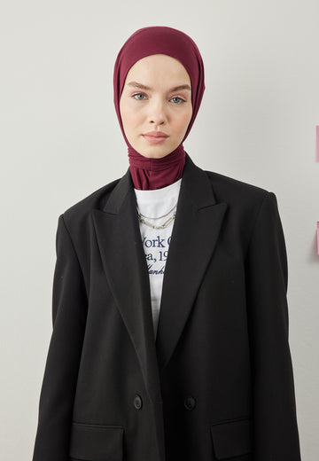 Athletic Hijab Bordo