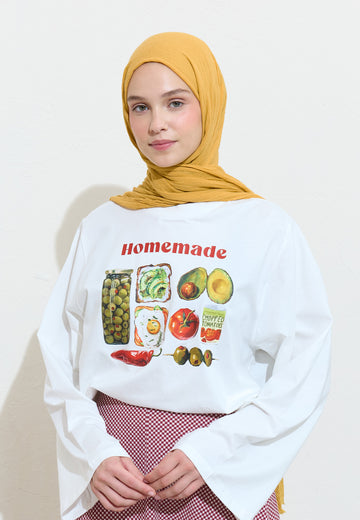 Pamuklu Keten Şal Honeycomb