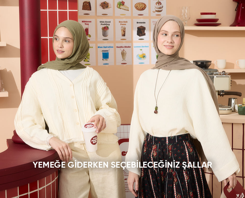 Yemeğe Giderken Seçebileceğiniz Şallar