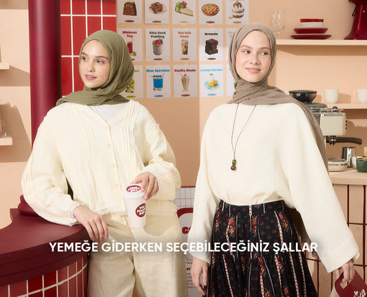 Yemeğe Giderken Seçebileceğiniz Şallar