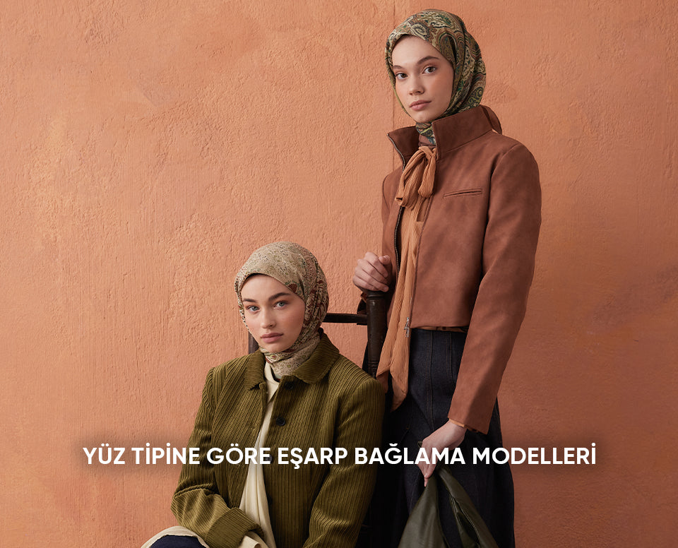 Yüz Tipine Göre Eşarp Bağlama Modelleri
