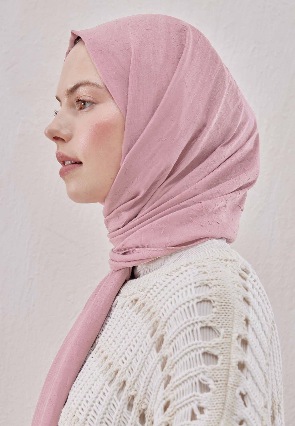 Bambu Şal Uçuk Pembe