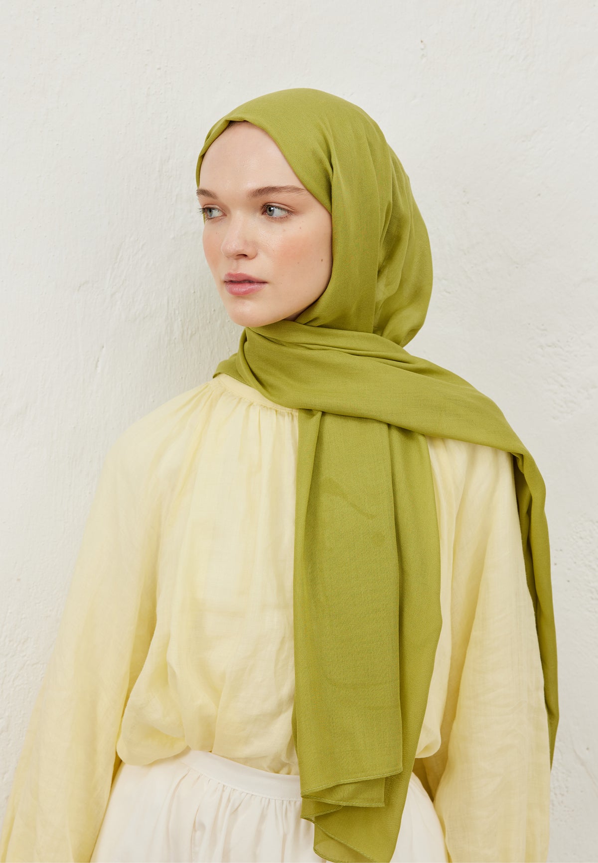 Matcha Rami Viskon Şal