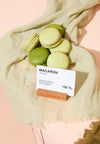 Pamuklu Keten Şal Pistachio Macaron