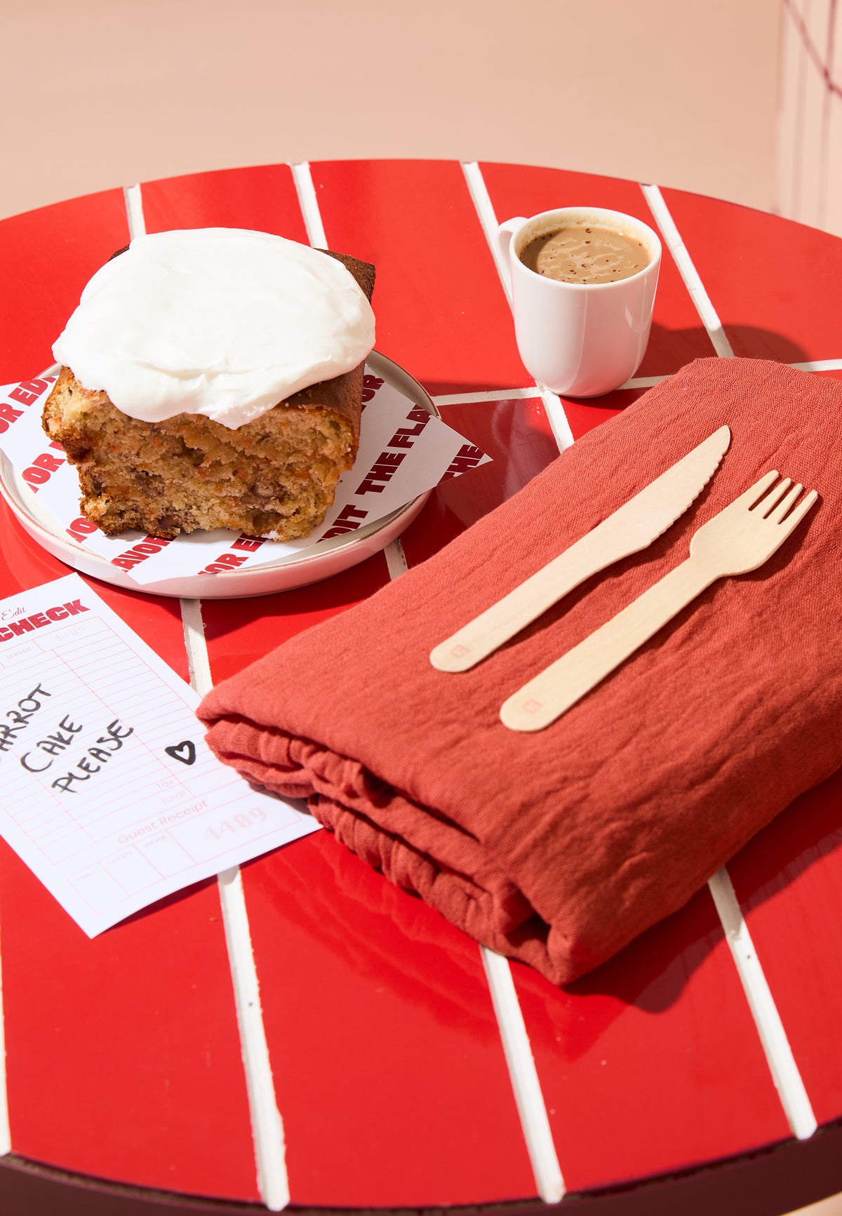 Pamuklu Keten Şal Carrot Cake