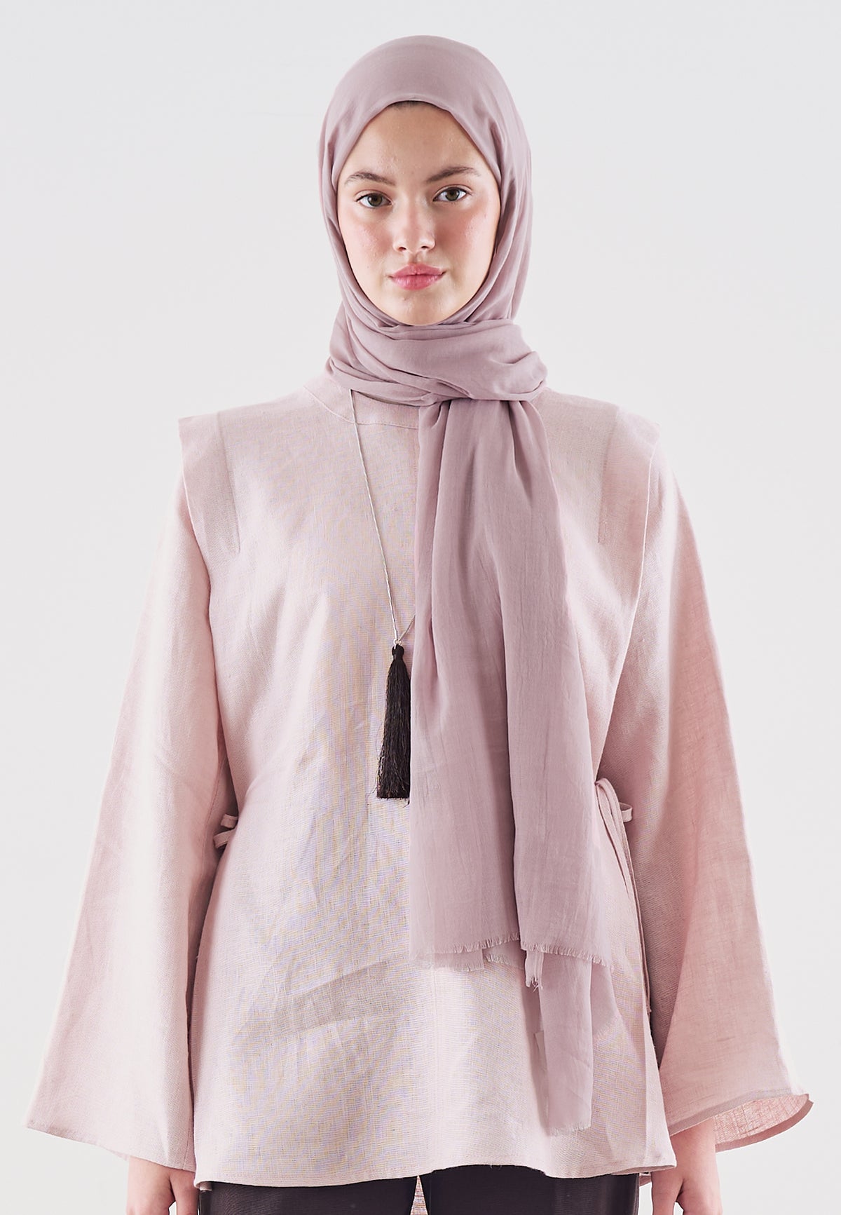 Premıum Dubaı Şal Soft Pembe