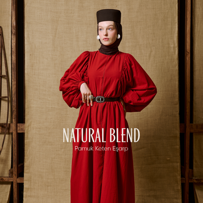 Mevsimler Arasında: Natural Blend Pamuk Keten Eşarp Koleksiyonu